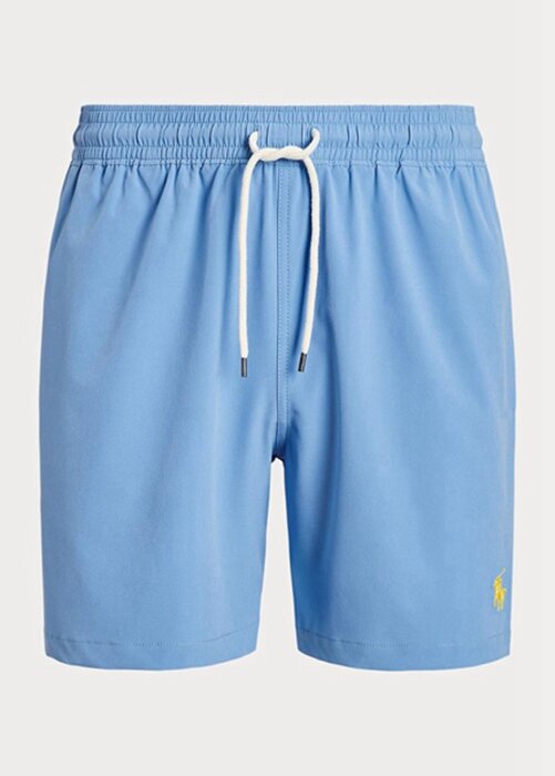 Modré pánské šortky Ralph Lauren Traveler Swimming Trunk Modré pánské šortky Ralph Lauren Traveler Swimming Trunk