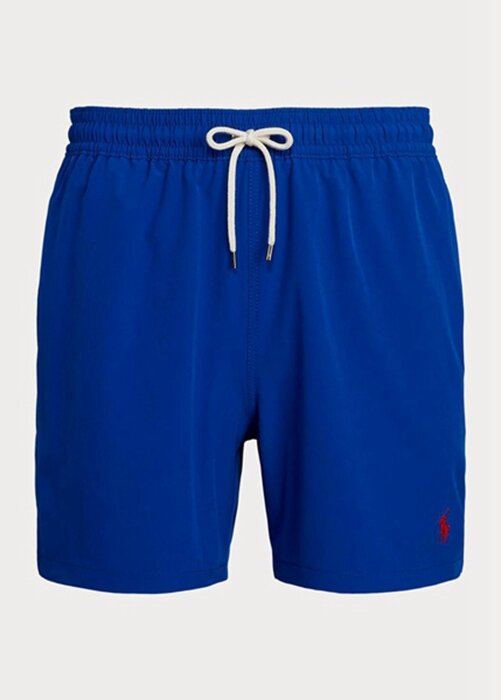 Modré pánské šortky Ralph Lauren Traveler Swimming Trunk Modré pánské šortky Ralph Lauren Traveler Swimming Trunk