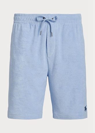 Modré pánské šortky se stahovací šňůrkou Ralph Lauren Terry