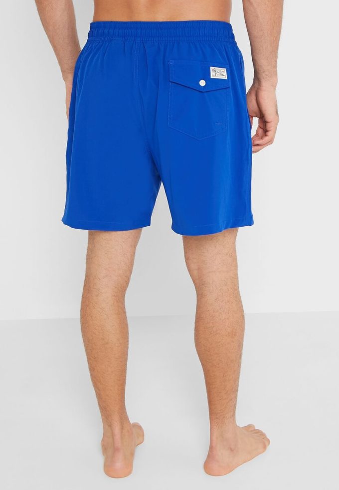 Modré pánské plavky se stahovací šňůrkou Ralph Lauren Modré pánské plavky se stahovací šňůrkou Ralph Lauren
