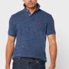 Modré pánské polokošile Ralph Lauren Basic Mesh Modré pánské polokošile Ralph Lauren Basic Mesh