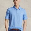 Modré pánské polokošile Ralph Lauren Classic Fit Performance Modré pánské polokošile Ralph Lauren Classic Fit Performance