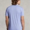 Modré pánské polokošile Slim Fit Birdseye značky Ralph Lauren Custom