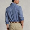 Modré pánské pracovní košile Ralph Lauren Classic Fit Chino