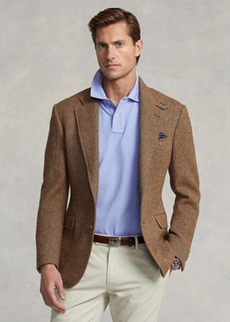Modré pánské Slim Fit Mesh Polo košile Ralph Lauren Custom Modré pánské Slim Fit Mesh Polo košile Ralph Lauren Custom