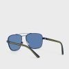 Modré pánské sluneční brýle Ralph Lauren 0Ph3138 Aviator