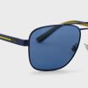 Modré pánské sluneční brýle Ralph Lauren 0Ph3138 Aviator