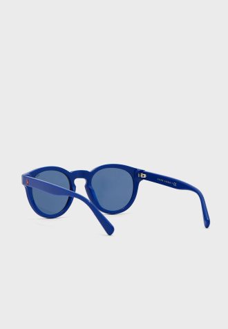 Modré pánské sluneční brýle Ralph Lauren 0Ph4184 Wayfarers