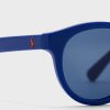 Modré pánské sluneční brýle Ralph Lauren 0Ph4184 Wayfarers