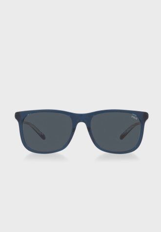 Modré pánské sluneční brýle Ralph Lauren 0Ph4186U Wayfarers