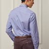 Modré pánské společenské košile Ralph Lauren Gingham Modré pánské společenské košile Ralph Lauren Gingham