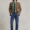 Modré pánské tenké strečové džíny Ralph Lauren Sullivan