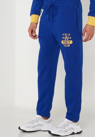Modré pánské tepláky Ralph Lauren Essential