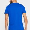 Modrá pánská trička Ralph Lauren Essential Crew Neck Modrá pánská trička Ralph Lauren Essential Crew Neck