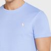 Modrá pánská trička Ralph Lauren Essential Crew Neck