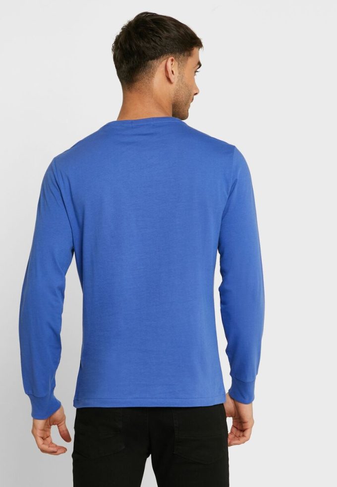 Modrá pánská trička Ralph Lauren Graphic Crew Neck Modrá pánská trička Ralph Lauren Graphic Crew Neck