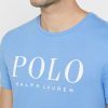 Modrá pánská trička Ralph Lauren Logo Crew Neck Modrá pánská trička Ralph Lauren Logo Crew Neck