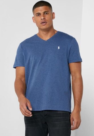 modr pnsk trika ralph lauren s logem na hrudi a vstihem do v 1 330x476 - Modr&aacute; p&aacute;nsk&aacute; trička Ralph Lauren s logem na hrudi a v&yacute;střihem do V