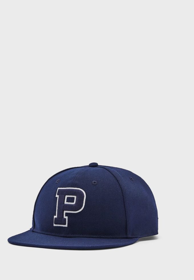 Modré pánské zakřivené čepice s logem Ralph Lauren