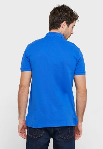 Modré pánské základní polokošile Ralph Lauren Modré pánské základní polokošile Ralph Lauren