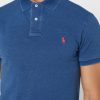 Modré pánské základní polokošile Ralph Lauren