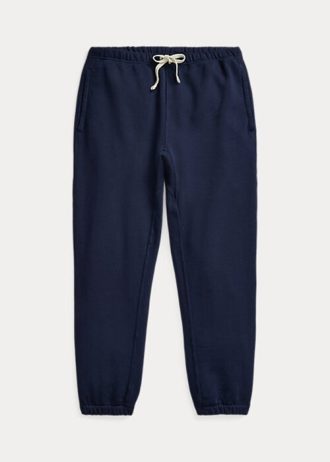 Navy dámské fleecové tepláky Ralph Lauren