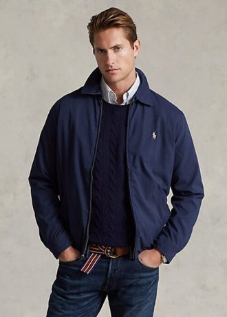 Navy pánské bi-swingové bundy Ralph Lauren