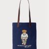 Navy pánské crossbody kabelky Ralph Lauren Polo Bear Twill