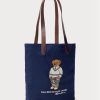 Navy pánské crossbody kabelky Ralph Lauren Polo Bear Twill