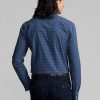 Navy pánské formální košile Ralph Lauren Slim Fit kostkované Dobby Navy pánské formální košile Ralph Lauren Slim Fit kostkované Dobby