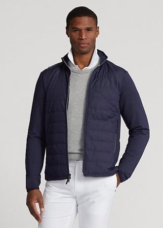 Navy Pánské hybridní bundy Ralph Lauren