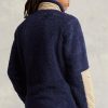 Navy pánské hybridní bundy Ralph Lauren proti větru Navy pánské hybridní bundy Ralph Lauren proti větru