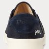 Navy pánské keprové tenisky Ralph Lauren Nelson Logo-Patch Navy pánské keprové tenisky Ralph Lauren Nelson Logo-Patch