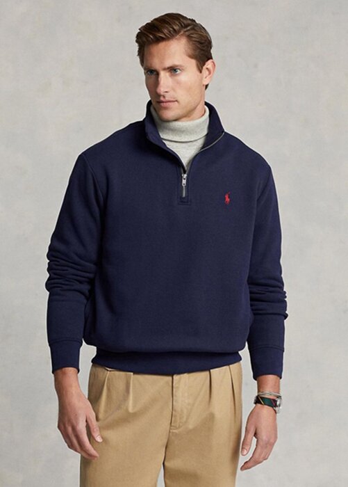 Navy Pánská mikina Ralph Lauren The Rl Fleece Navy Pánská mikina Ralph Lauren The Rl Fleece