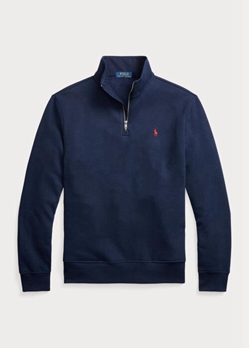 Navy Pánská mikina Ralph Lauren The Rl Fleece Navy Pánská mikina Ralph Lauren The Rl Fleece