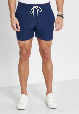 Navy pánské plavky Ralph Lauren Essential Swim Shorts