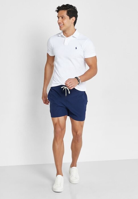 Navy pánské plavky Ralph Lauren Essential Swim Shorts Navy pánské plavky Ralph Lauren Essential Swim Shorts