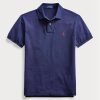 Navy pánské polokošile Slim Fit Mesh Polo od Ralph Lauren