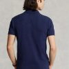 Navy pánské polokošile Slim Fit Mesh Polo od Ralph Lauren
