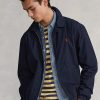 Navy pánské popelínové bundy Ralph Lauren Bayport