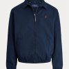 Navy pánské popelínové bundy Ralph Lauren Bayport