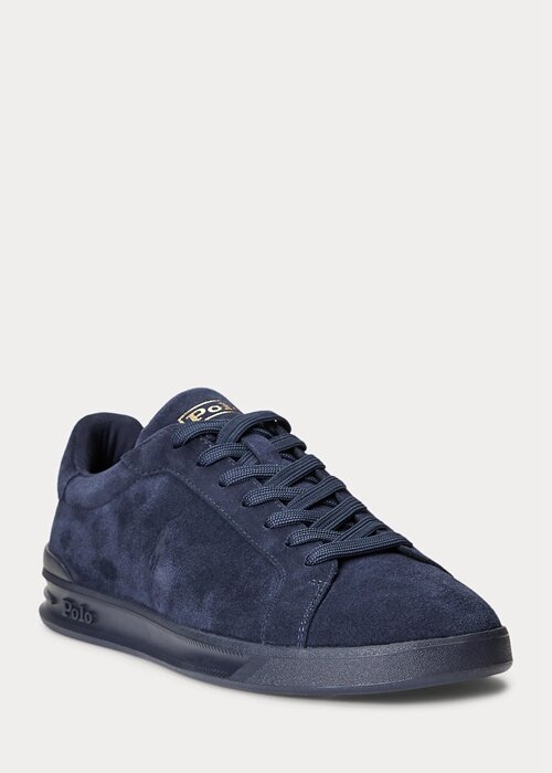 Navy pánské semišové tenisky Ralph Lauren Heritage Court II Navy pánské semišové tenisky Ralph Lauren Heritage Court II