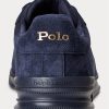 Navy pánské semišové tenisky Ralph Lauren Heritage Court II Navy pánské semišové tenisky Ralph Lauren Heritage Court II