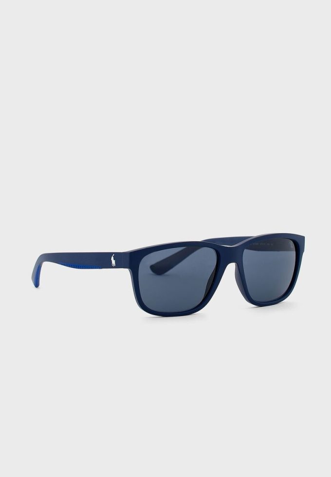 Navy pánské sluneční brýle Ralph Lauren 0Ph4142 Aviator