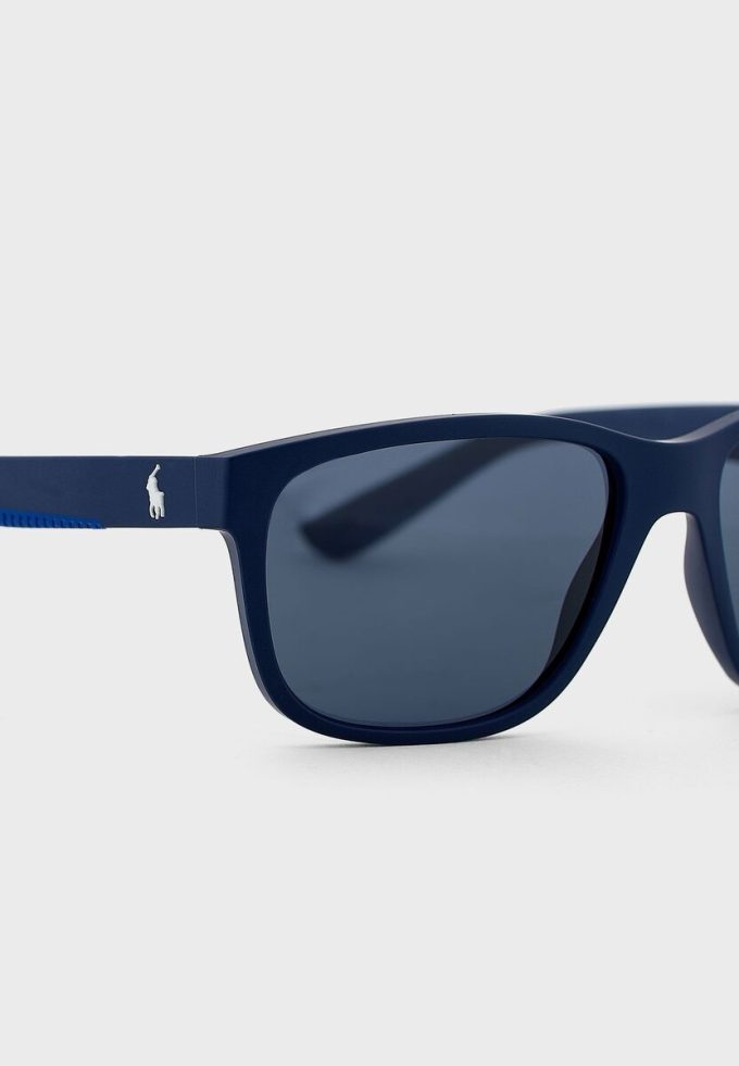Navy pánské sluneční brýle Ralph Lauren 0Ph4142 Aviator