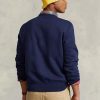 Navy pánská sportovní fleecová mikina Ralph Lauren Polo Navy pánská sportovní fleecová mikina Ralph Lauren Polo