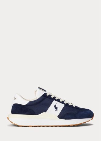 Námořnické / bílé pánské Ralph Lauren Train 89 Suede & Tenisky Oxford Námořnické / bílé pánské Ralph Lauren Train 89 Suede & Tenisky Oxford