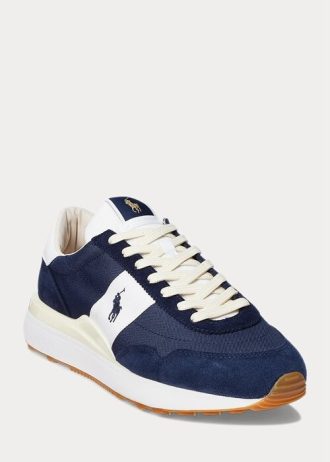 Námořnické / bílé pánské Ralph Lauren Train 89 Suede & Tenisky Oxford Námořnické / bílé pánské Ralph Lauren Train 89 Suede & Tenisky Oxford