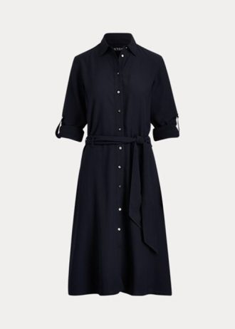 Námořnické dámské šaty Ralph Lauren Fit-and-Flaredress