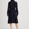Námořnické dámské šaty Ralph Lauren Fit-and-Flaredress